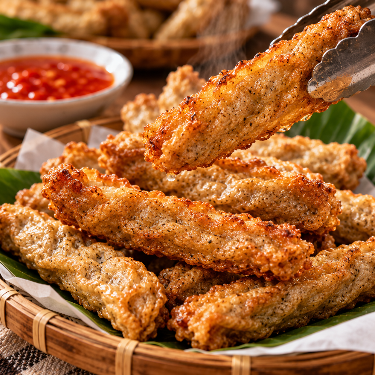 Keropok lekor rangup